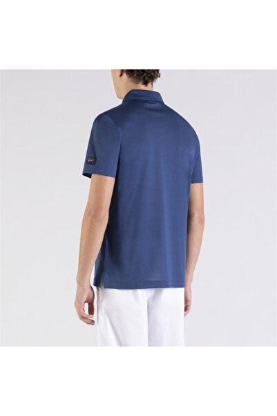 PAUL&SHARK Ανδρικό πλεκτό μπλουζάκι πόλο C.w. Βαμβάκι