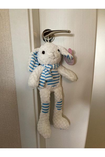 Kızılkaya Oyuncak Kızılkaya Long Leg Blue Rabbit Plush 35cm