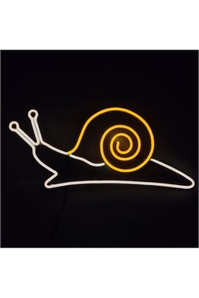 euroneon Neon Led Decorative Snail Figure