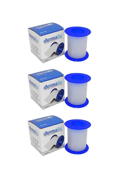 Dermapore Dermafix Hipoalerjenik Tıbbi Şeffaf Flaster 5x2,5 Cm 3 Adet