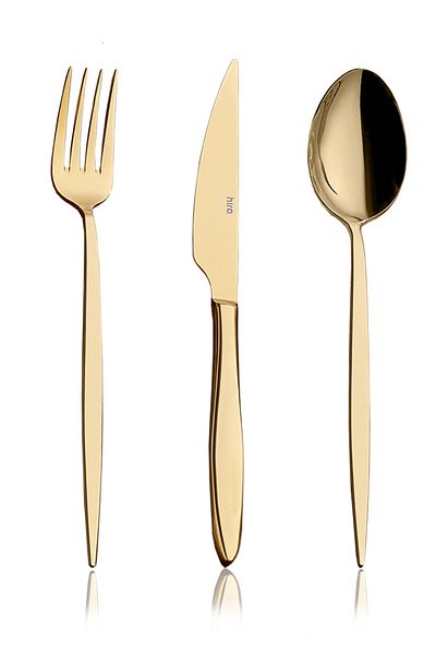 Hira Emotion Istanbul Titanium 36 Piece Spoon Cutlery Set