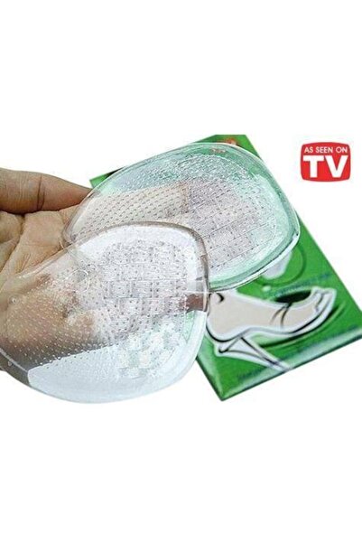 FırsatYeri Bayan Topuklu Ayakkabı Için Silikon Jel Tabanlık Ayak Yastığı 2li