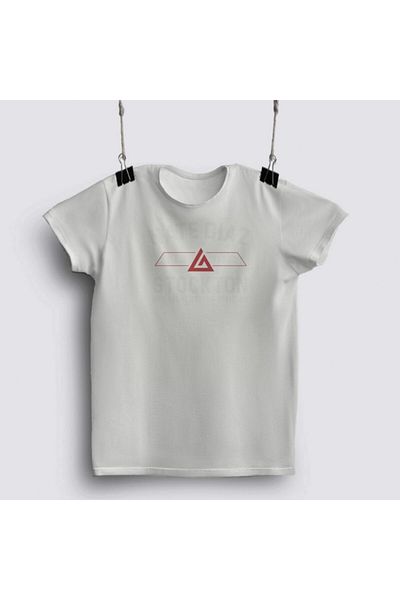 Fizello Λευκό μπλουζάκι Nate Diaz 209 Stockton Jiu Jitsu Unisex