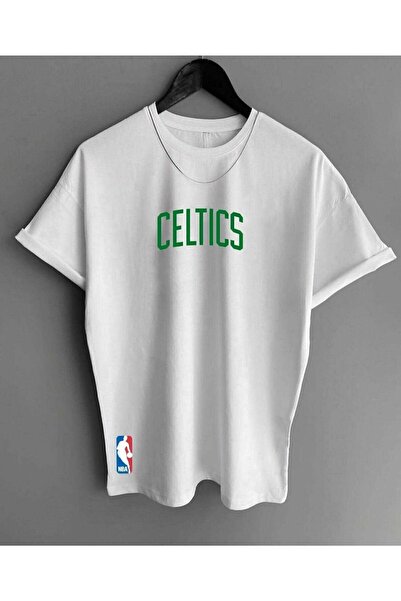 blackjack giyim Blackjackgiyim muška bela majica sa keltskim printom Oversize...