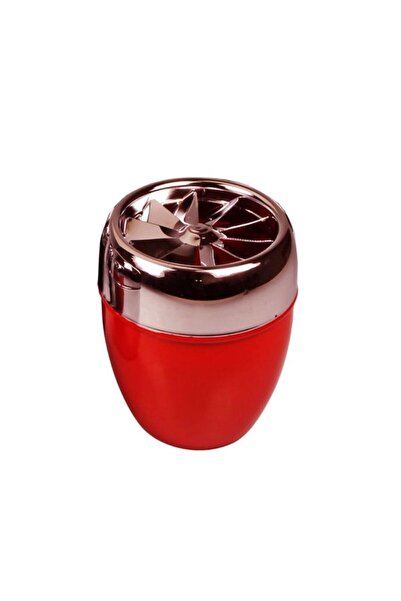 Cool Red Bass Translation Turbine Metal Chamber Ashtray 9 cm