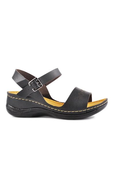 Esem Esm246 Women's Black Sandals