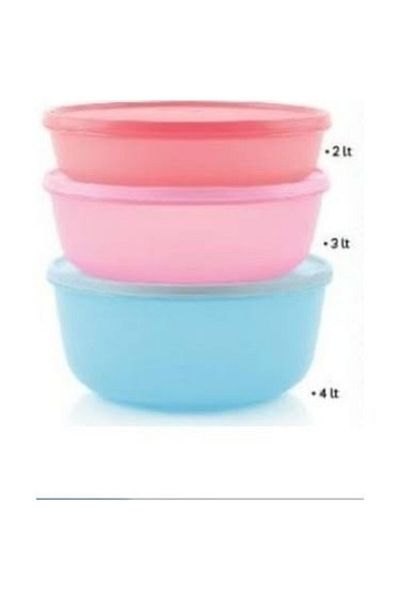 Tupperware Mega Miracle Candy Storage Set of 3