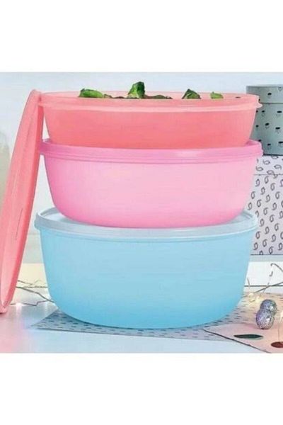 Tupperware Mega Miracle Candy Storage Set of 3
