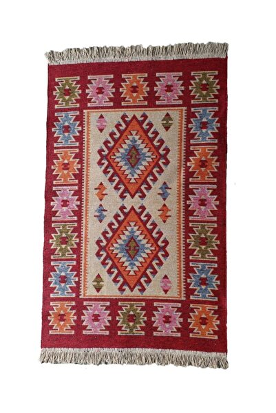 Voho Tekstil Çift Taraflı Antik Tarz Eşme Desen Kilim Yolluk