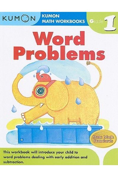 Kumon Publishing مسائل كلماتية للصف الأول