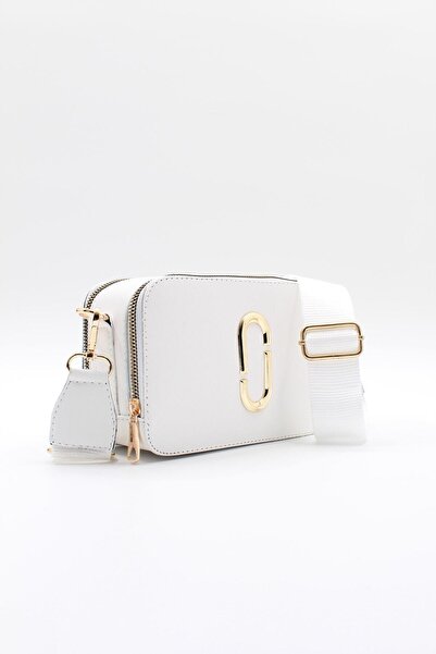 Çantacımstore Women's 2 Compartment Marc Bag White