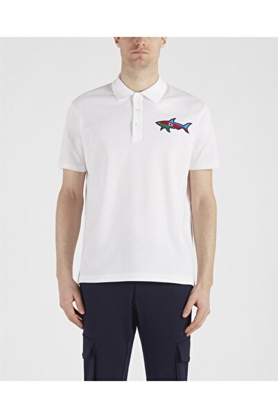 PAUL&SHARK قميص بولو رجالي محبوك C W قطن