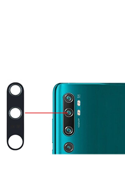 FLAGEN Xiaomi Mi Note 10 Pro Arka Kamera Camı Lens Orjinal