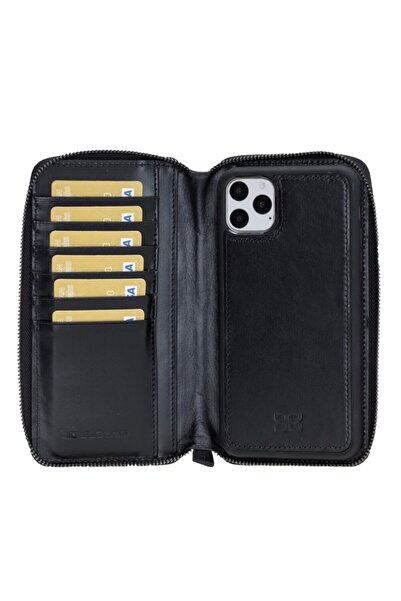 Bouletta Mw Pouch Deri Telefon Kılıfı Iphone 11 Pro Max Rst1 Siyah Rfıd