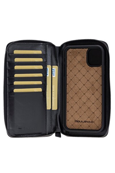 Bouletta Mw Pouch Deri Telefon Kılıfı Iphone 11 Pro Max Rst1 Siyah Rfıd