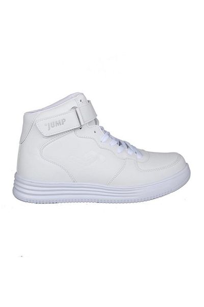 Jump Λευκά - 16308 Unisex Αθλητικά Παπούτσια Ankle Basket