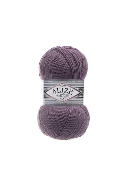 Alize Βελονάκι Süperlana 312 Λιλά