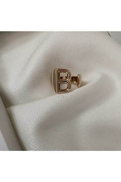 Vi store B Harfli Dolgu Yüzük