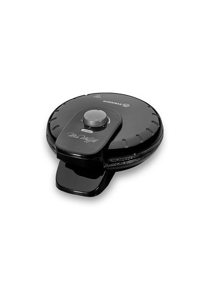 KORKMAZ Waffle Toaster Aluminum Casting Black