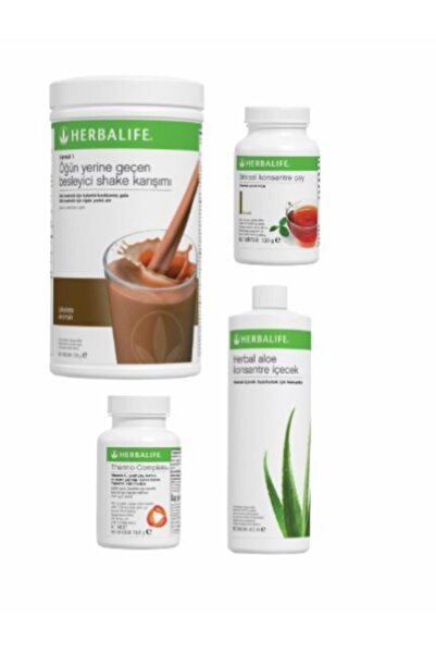 Herbalife Çikolata Shake 100gr Çay Thermo Complate Aloevera