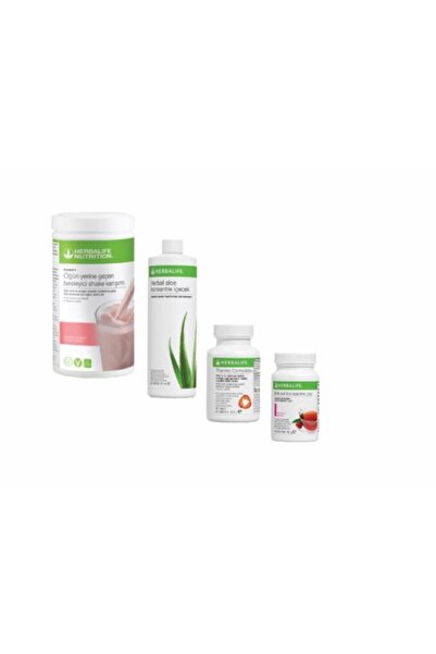 Herbalife Ahududu Beyaz Çikolata Shake 50gr Ahududu Çay Thermo Complate Aloevera