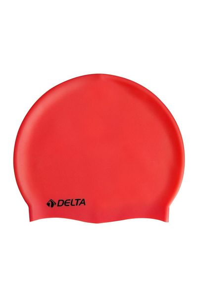 Delta 100 Pieces Silicone Bone Swimmer Pool Sea Cap (Solid Color)