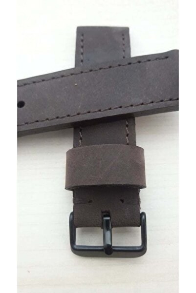 Prizma Fossil Ffs5251-fs4656-ffs4656ıe Model Uyumlu K. Kahve Crayz Deri,22 Mm X22 mm