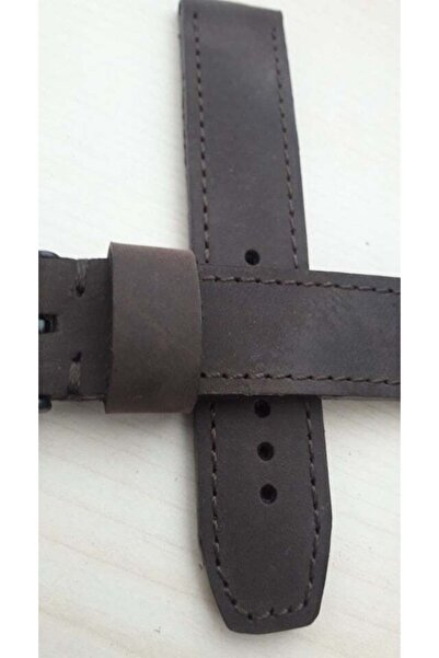 Prizma Fossil Ffs5251-fs4656-ffs4656ıe Model Uyumlu K. Kahve Crayz Deri,22 Mm X22 mm