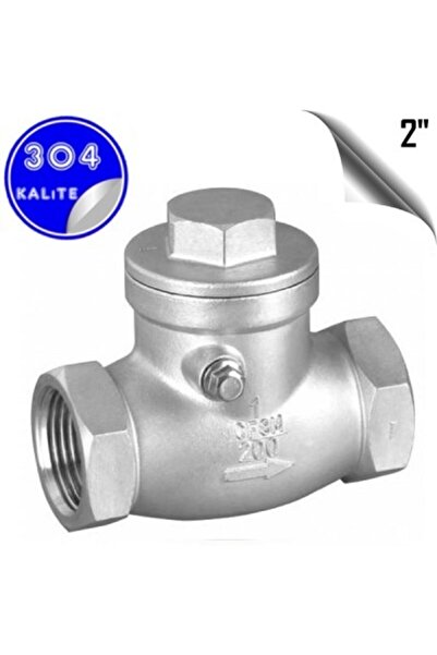 Genel Markalar Paslanmaz Çelik 304 Kalite Çalpara Çekvalf 1/2" Parmak