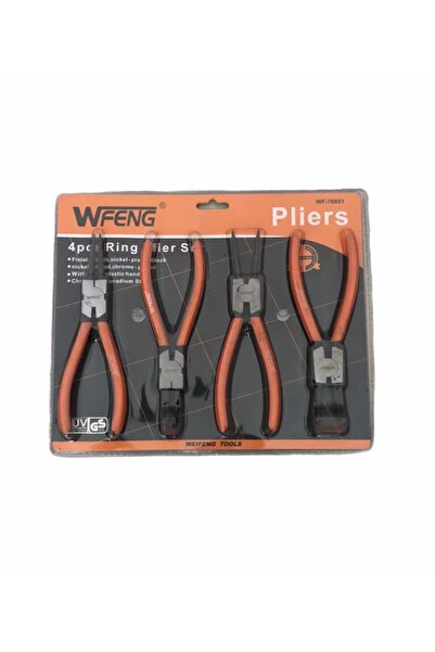 W-X Freed Tools Segman Pense Seti 4'lü