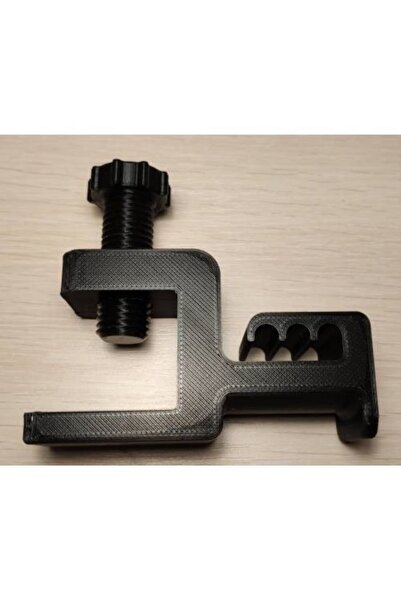 Bi'şeyler Sepeti حامل سماعة رأس قابل للضغط على حافة المكتب