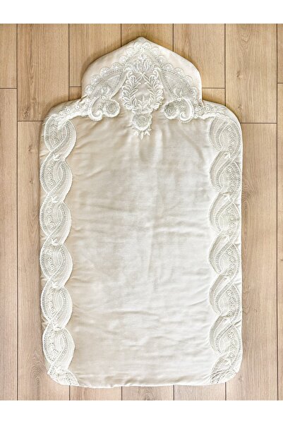 Creativehome Sude Bej Seccade, Kadife, Kalın Ve Yumuşak, El Yapımı, Lüks, Kay...