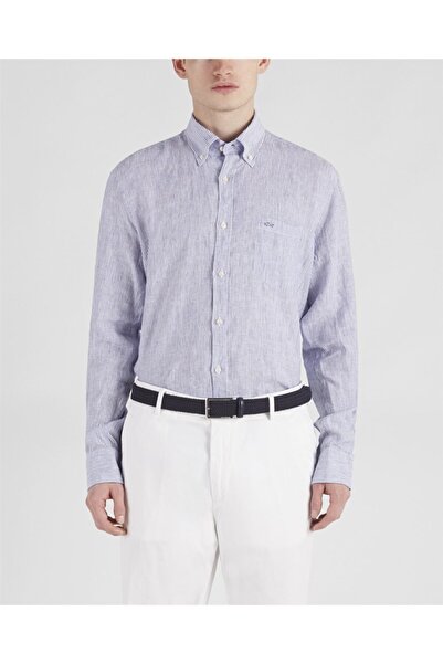 PAUL&SHARK Men's Woven Shirt C.w.linen Shirt