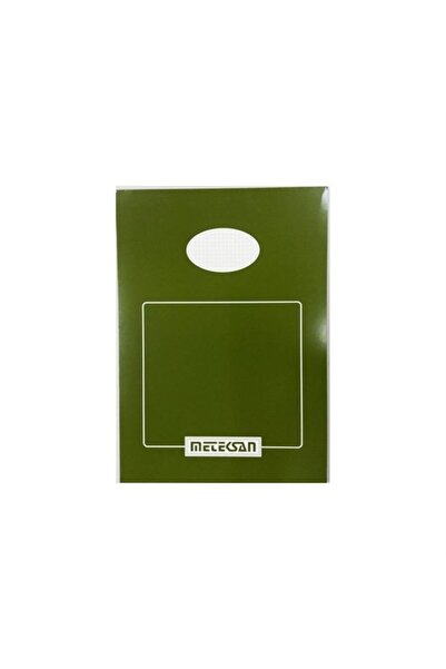 Meteksan A4 Bloknot Karton Kapak Kareli 50 Yaprak (12 Li Paket)