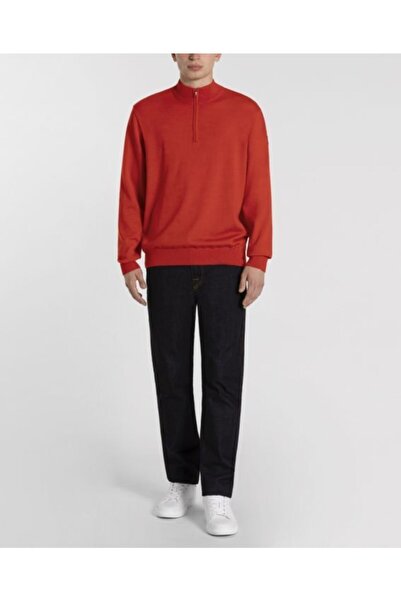 PAUL&SHARK Men's Red Men's Knitted Sweater C.w.wool