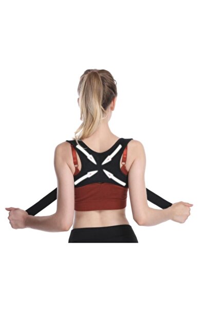 Ankaflex Ortopedik Medikal Kifoz Korsesi Skolyoz Dik Duruş Korsesi Kemeri Kam...