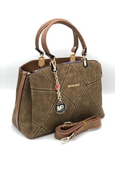 mıchael polo Kadın El Ve Omuz Çantası 3 Bölmeli Vizyon