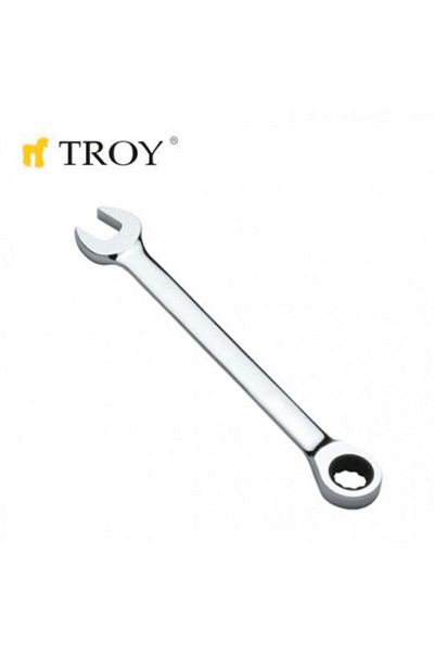 TROY 21714 Ratchet Combined Wrench14mm