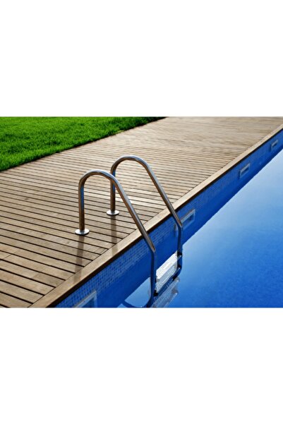 Genel Markalar Standart Tip 5 Basamaklı Havuz Merdiveni, 304 Kalite Yüzme Havuz Merdiveni, Montaj Ekipmanları Dahil