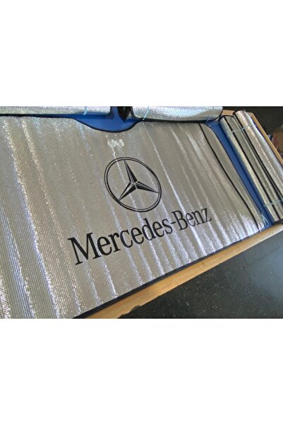 Mercedes Benz Mercedes Logolu Cam Güneşliği