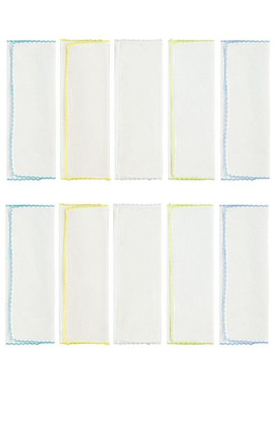 Minidamla Baby 10 Mouth Wipes Blue