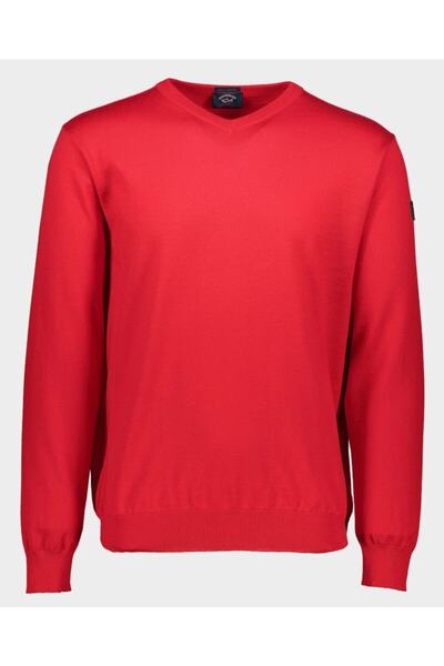 PAUL&SHARK Men's Knitted V-neck C.wWool