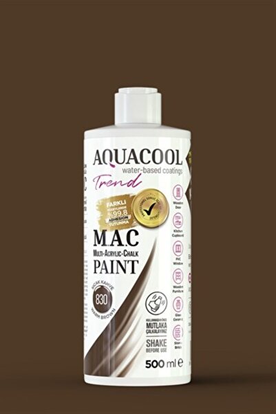 Aquacool Trend Mac Boya 830 Sıcak Kahve 500ml