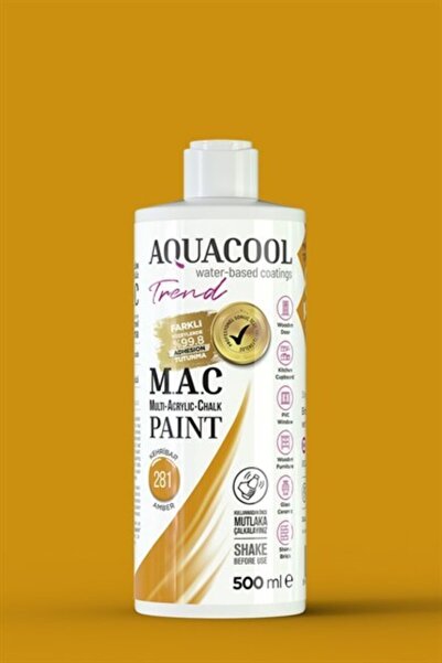 Aquacool Trend Mac Boya 281 Kehribar 500ml