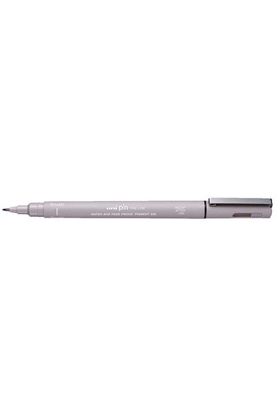 Uni -ball Pin Br-200 Brush Brush Tip Pen Gray
