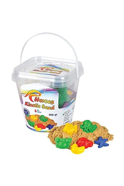 EREN رمل حركي مصبوب 500 جرام مع دلو