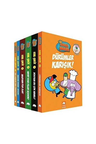 Eksik Parça Yayınları Kral Şakir Set (6 Kitap) (ciltli)