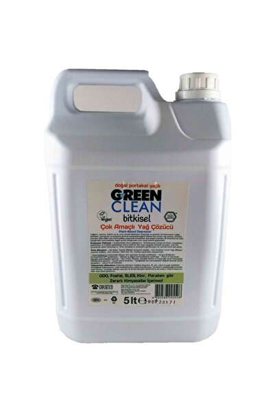 Green Clean Bitkisel Çok Amaçlı Yağ Çözücü 5 lt