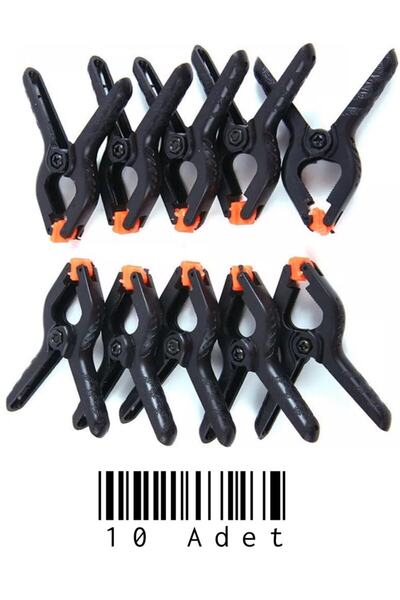 ucuzmi 10 قطعة حامل شاشة الهاتف المحمول اللوحي المشبك مزلاج الربيع حامل خشبي ...