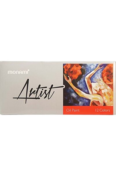 Monami Artist Yağlı Boya 12 Renk 8680596685199